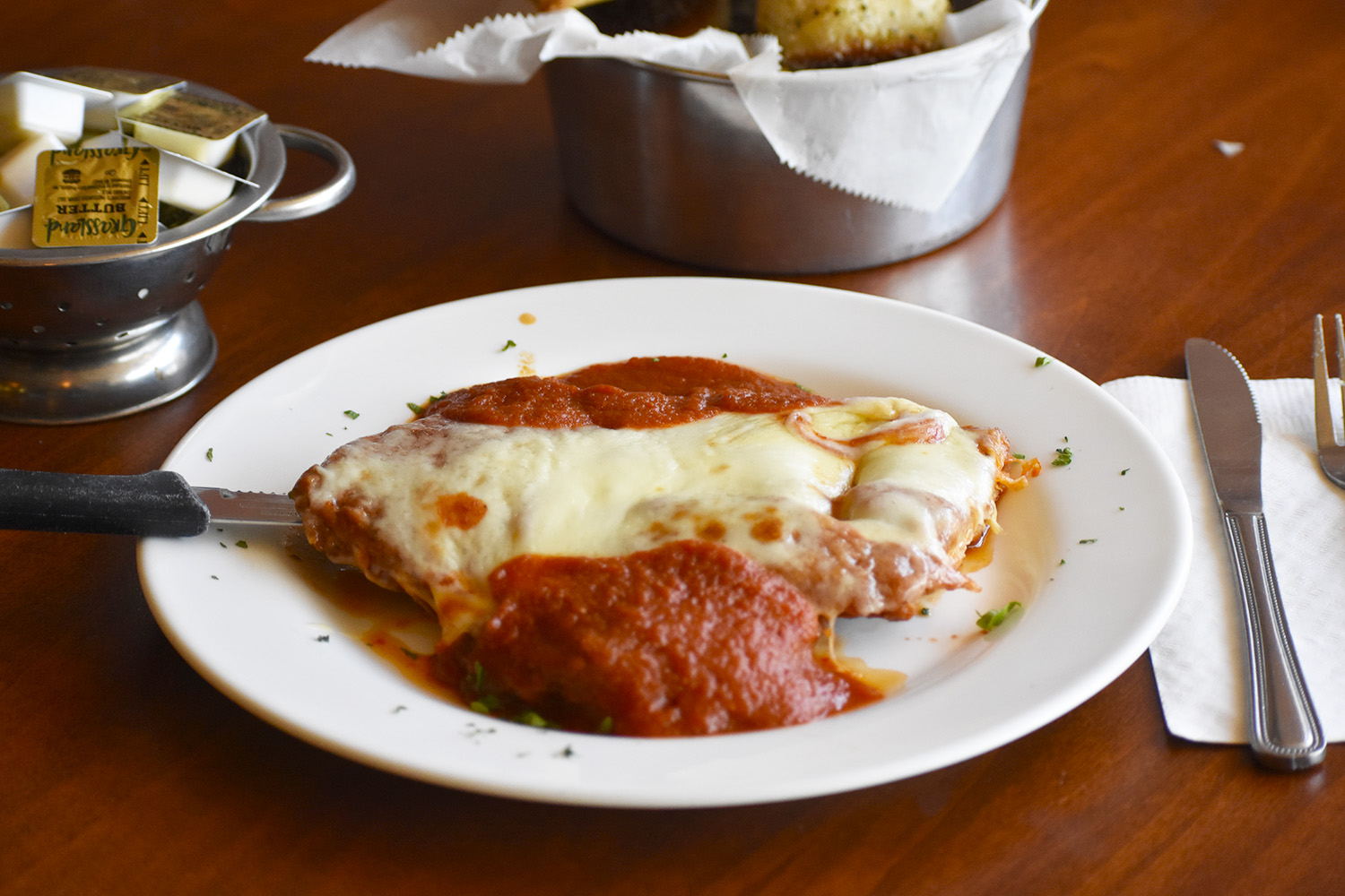 Chicken Parmigiana